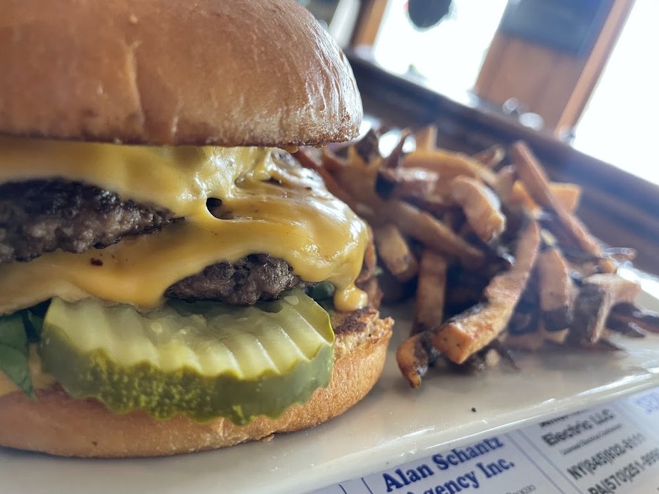 Cheddar Smash Burger